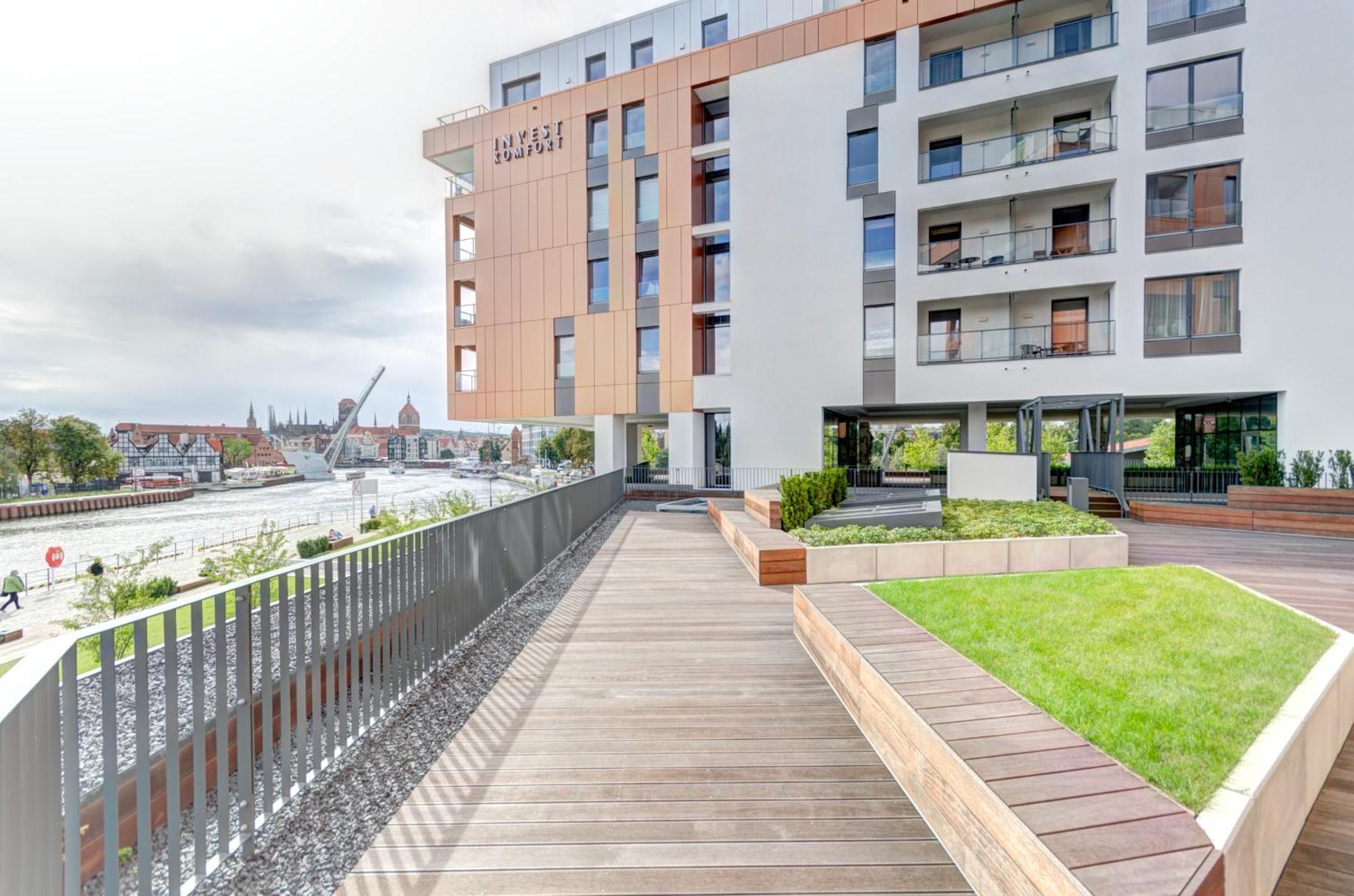 Brabank Riverside - Sauna, Business & Gym By Downtown Apartments Gdansk Exterior foto